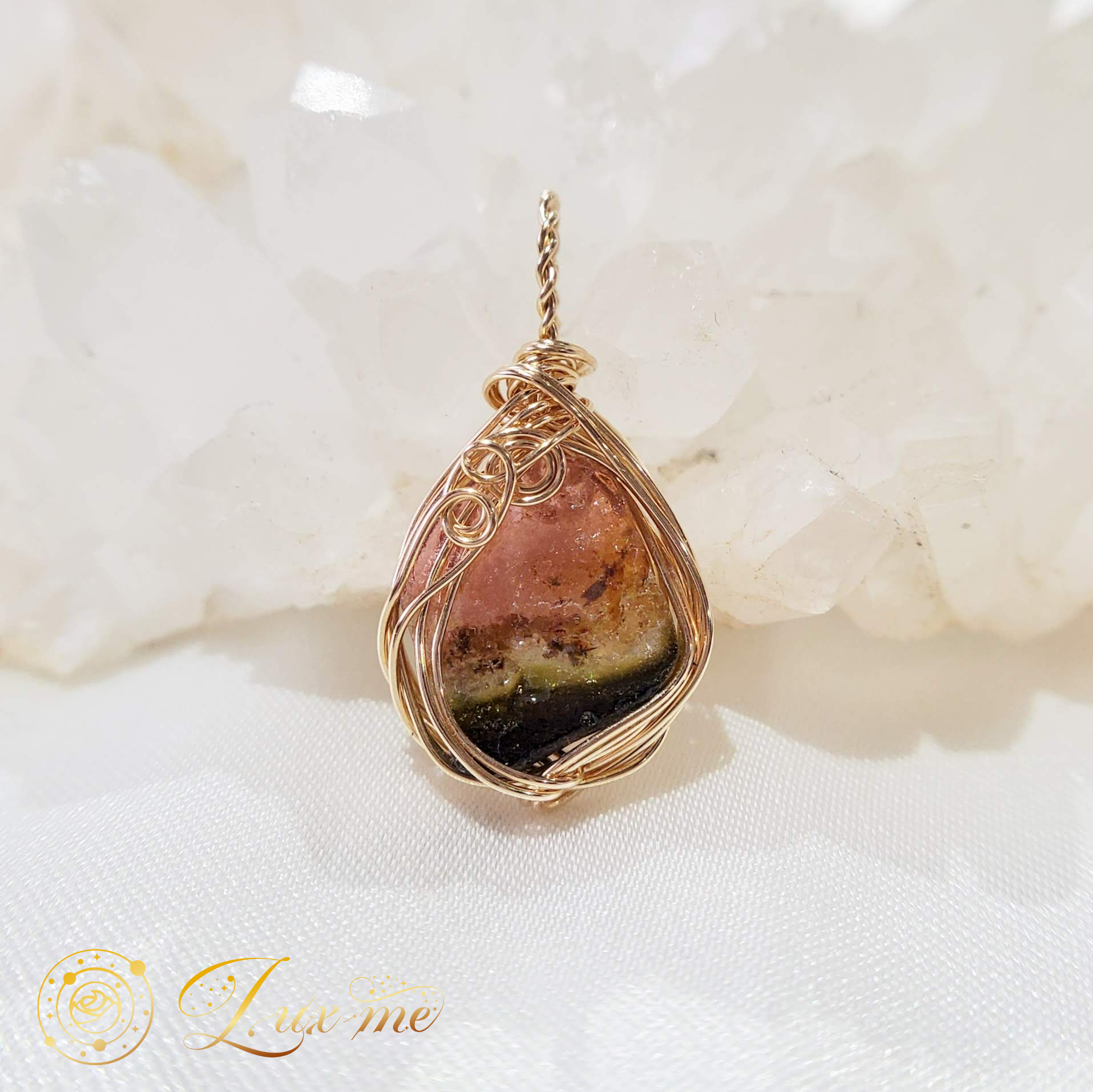 トルマリン】WAペンダント – Lux-me