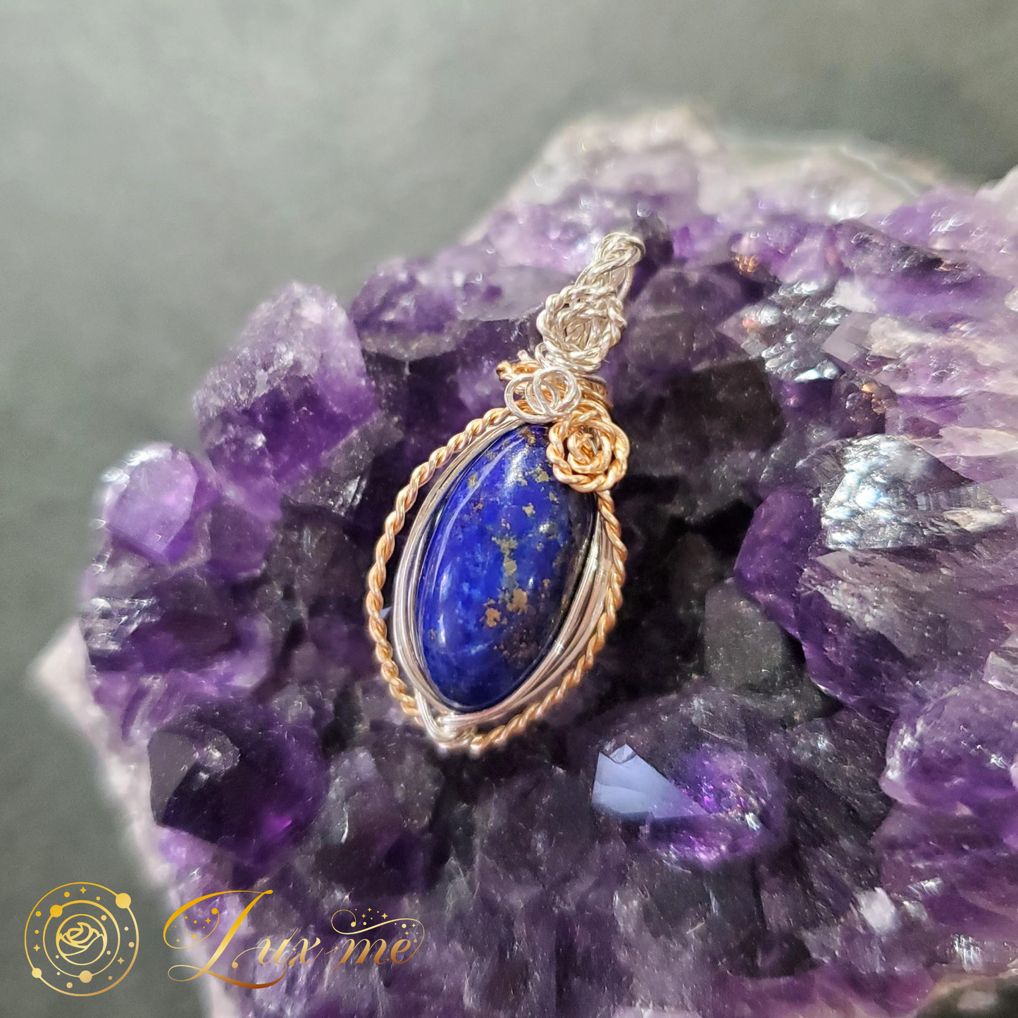 【ラピスラズリ】WAペンダント