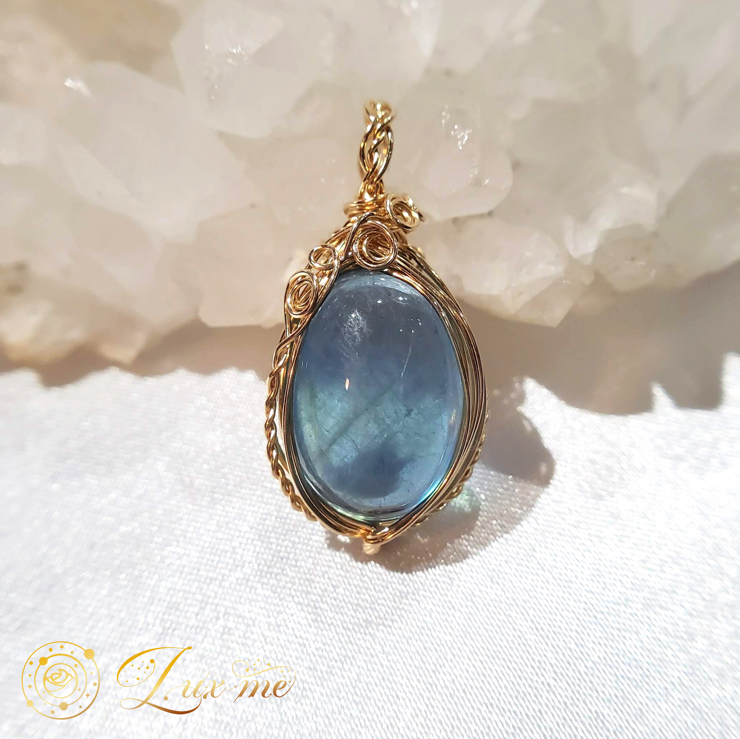 【アクアマリン】WAペンダント