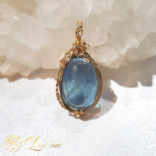 【アクアマリン】WAペンダント