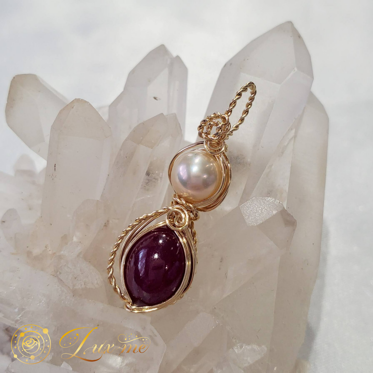 【ルビー】WAペンダント