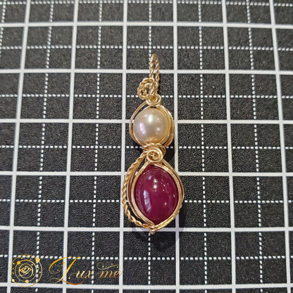 【ルビー】WAペンダント