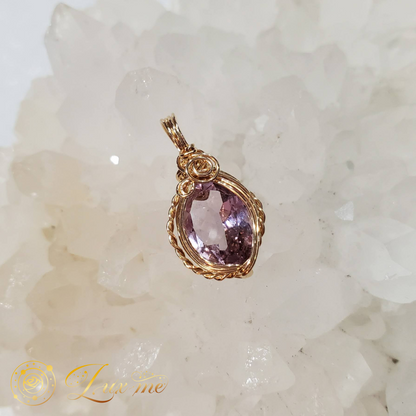 【ピンクアメジスト】WAペンダント