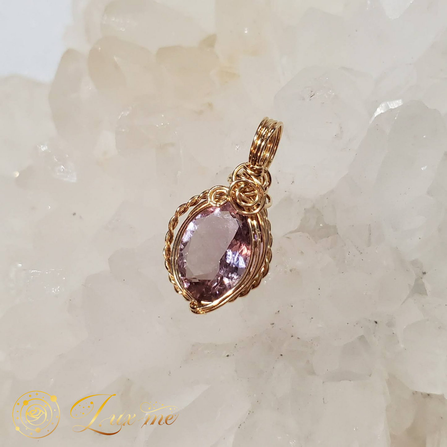 【ピンクアメジスト】WAペンダント