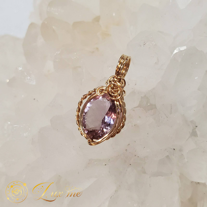 【ピンクアメジスト】WAペンダント