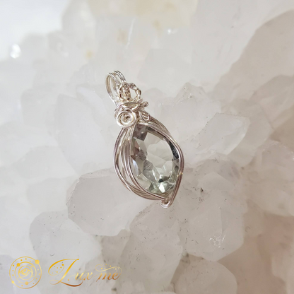 【グリーンアメジスト】WAペンダント