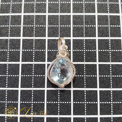 【ブルートパーズ】WAペンダント