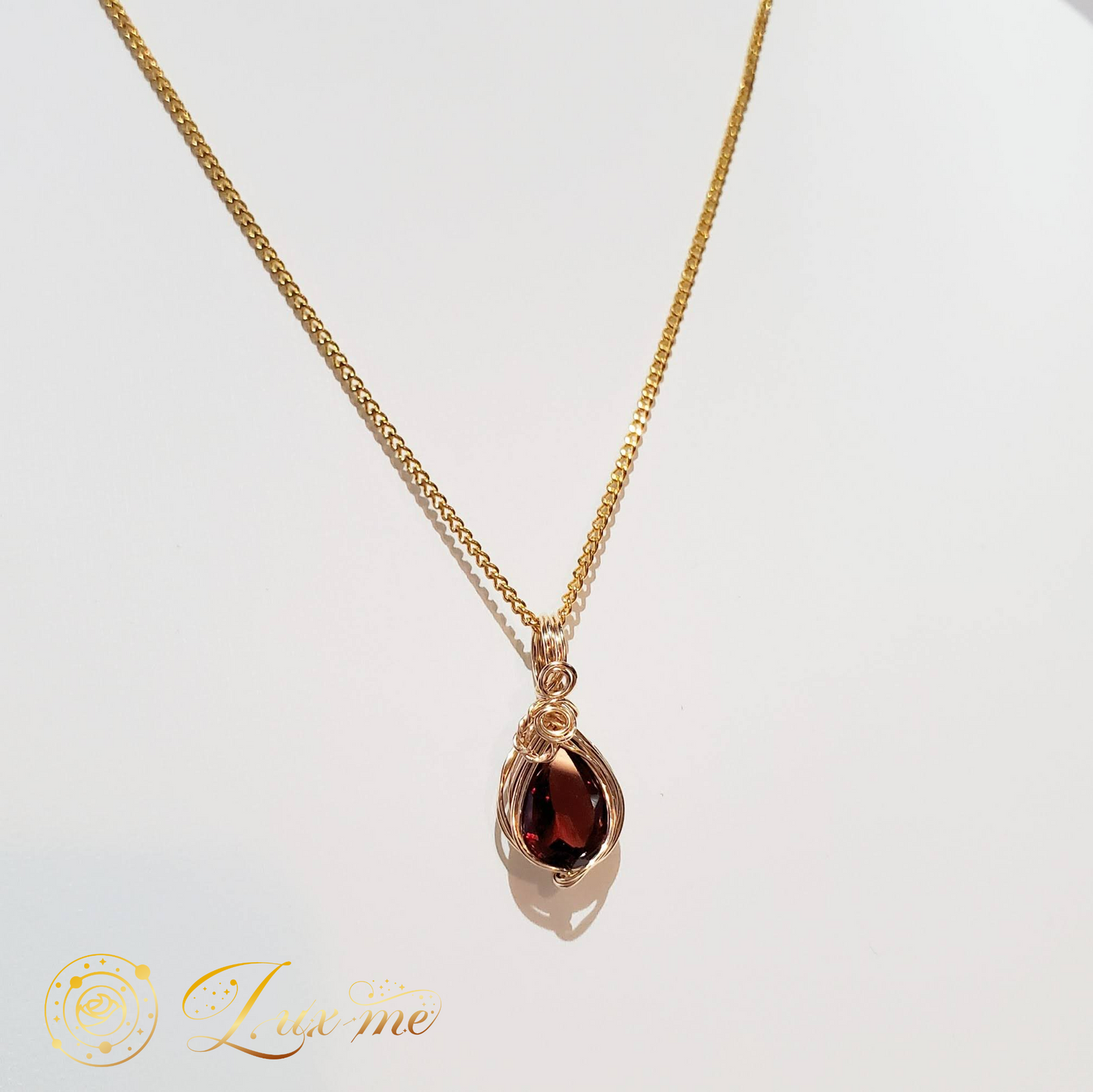 【ガーネット】WAペンダント