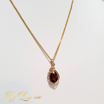 【ガーネット】WAペンダント