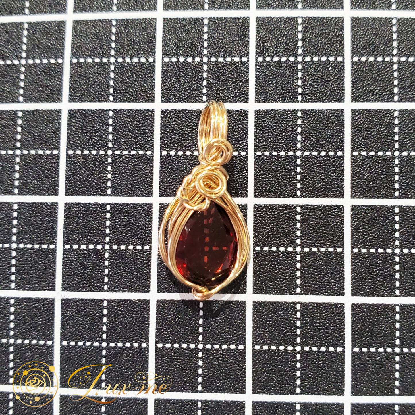 【ガーネット】WAペンダント