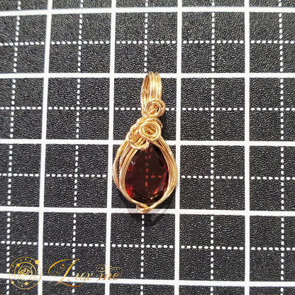 【ガーネット】WAペンダント