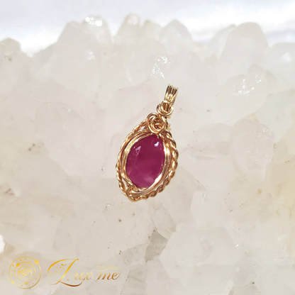 【ルビー】WAペンダント