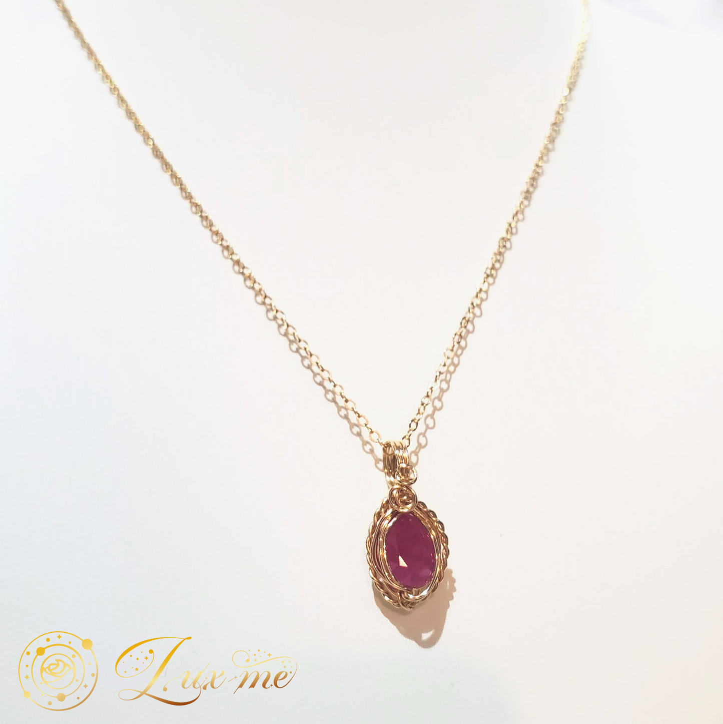 【ルビー】WAペンダント