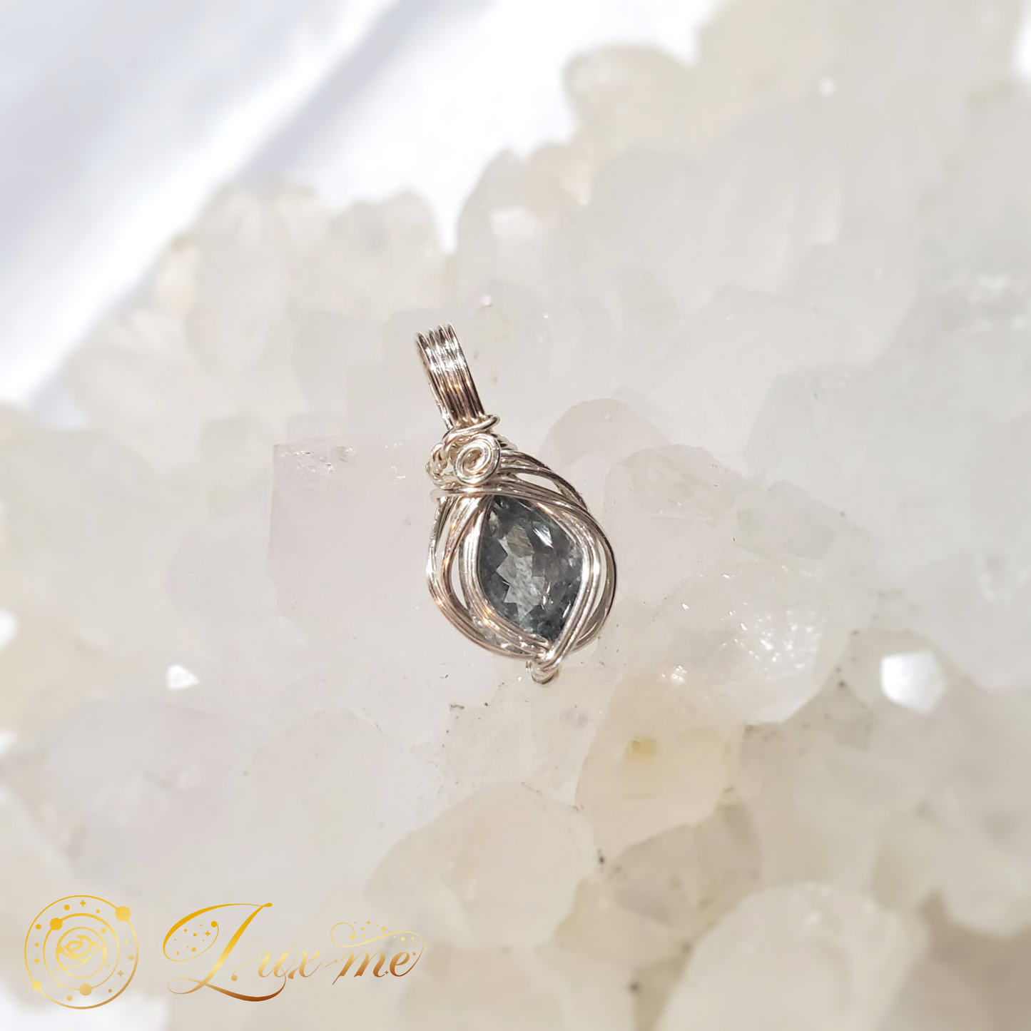 【モスアクアマリン】WAペンダント