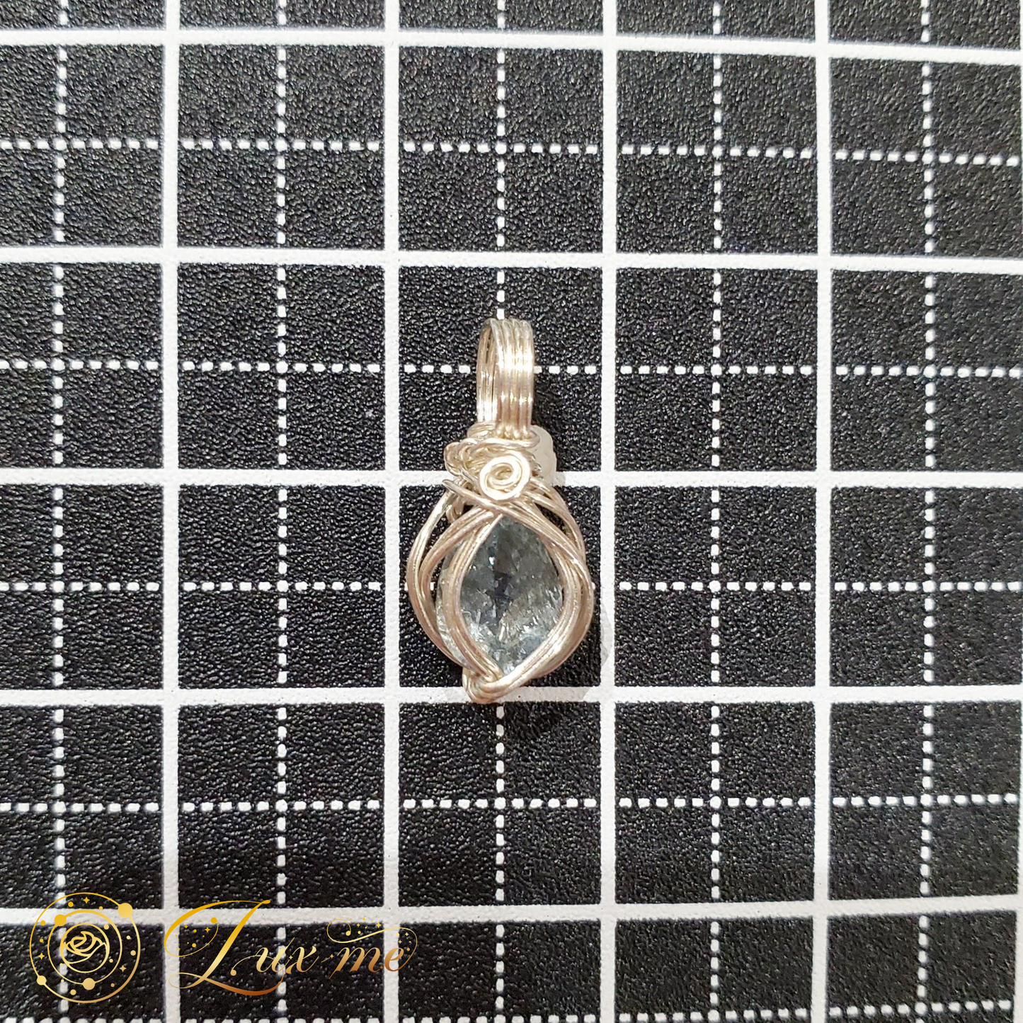 【モスアクアマリン】WAペンダント