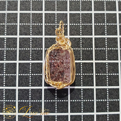 【レピドクロサイトinクォーツ】WAペンダント