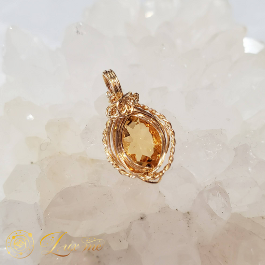 【シトリン】WAペンダント