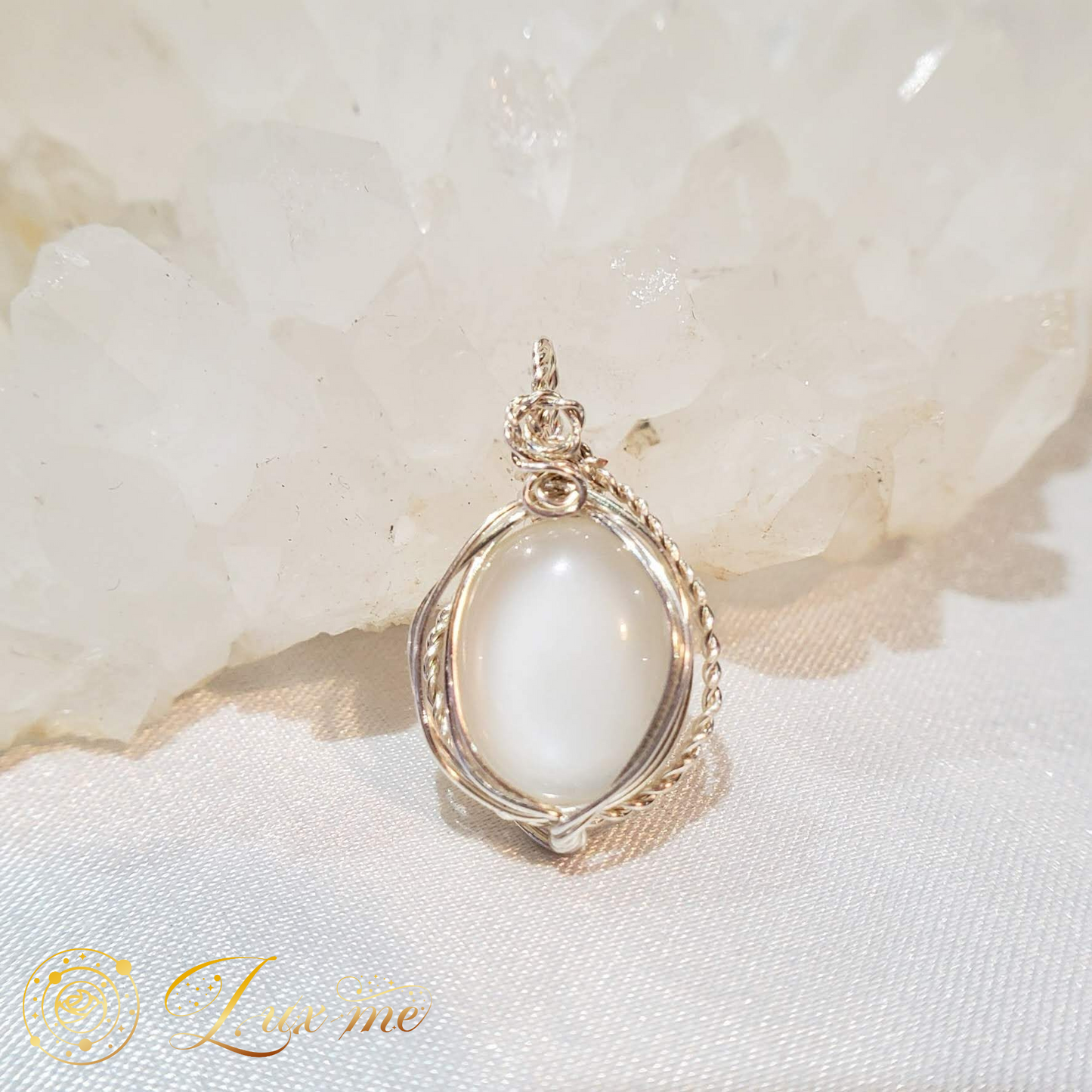 【ムーンストーン】WAペンダント