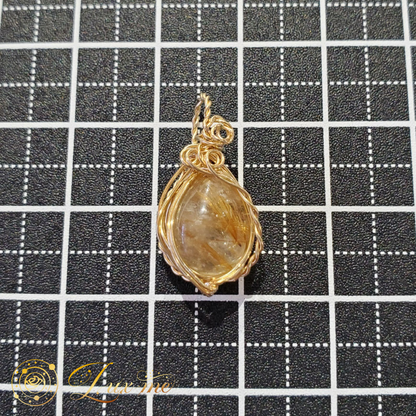 【ルチルクォーツ】WAペンダント