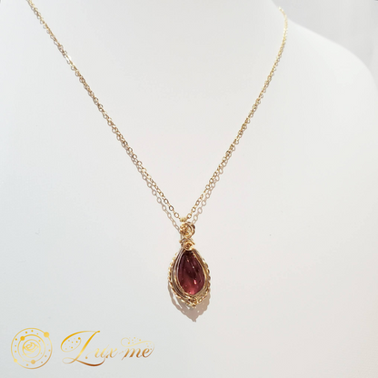 【ピンクトルマリン】WAペンダント